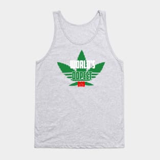 WORLD'S DOPEST DAD Tank Top